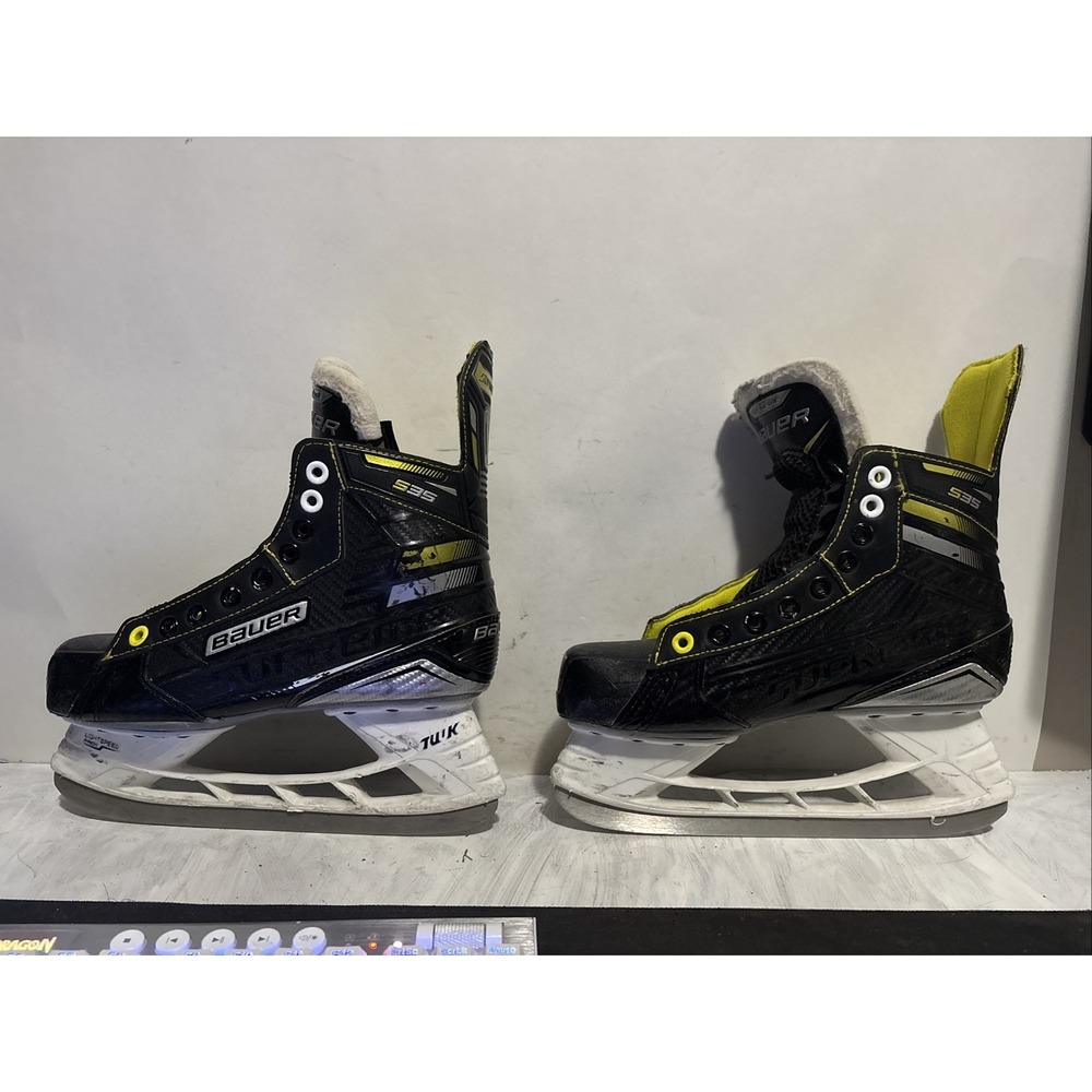 Bauer Supreme 535 Ice Hockey Skates Size 4.5D TUUK Light Speed Worn No Laces